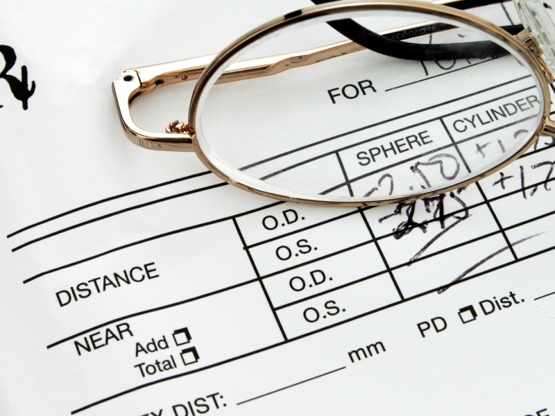 Eyeglass Prescriptions