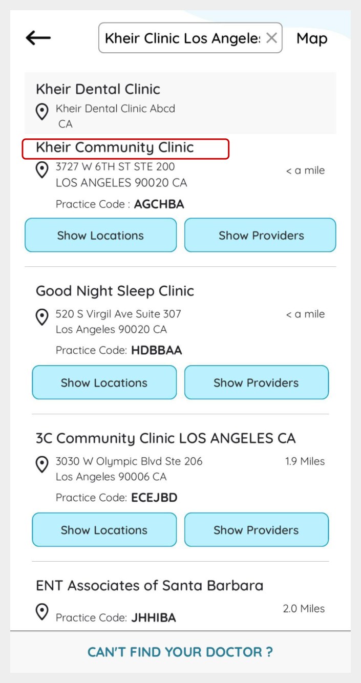 Search Results