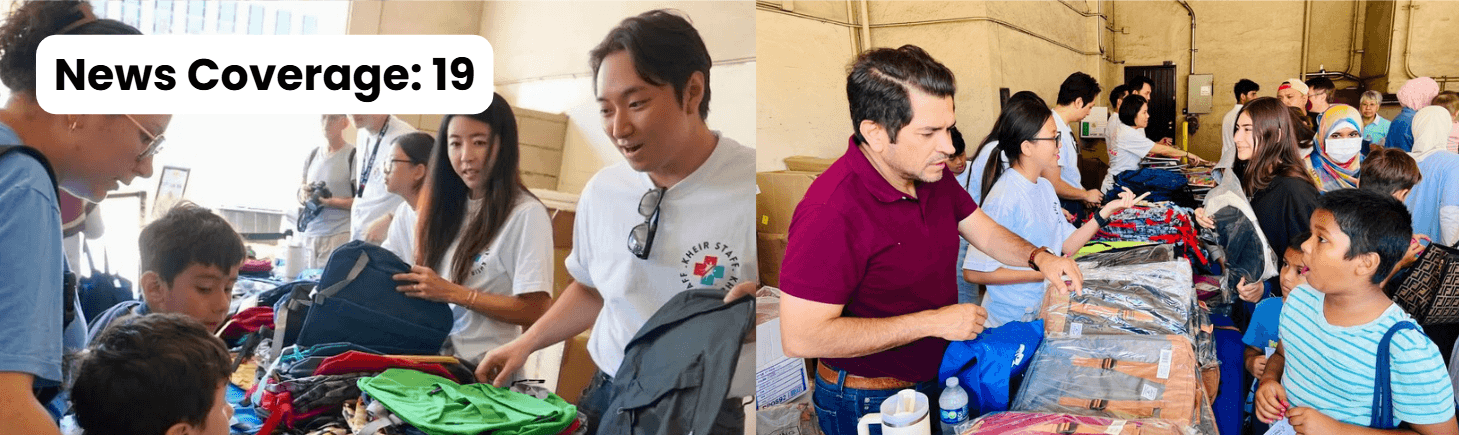 Kheir Clinic and Congressman Gomez Welcome Nearly 700 to Annual Backpack Giveaway