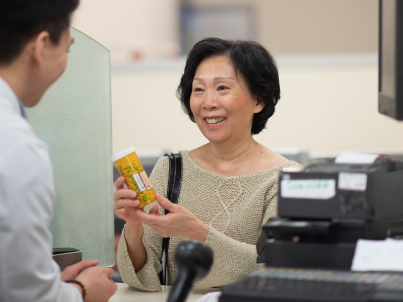 Patient at Kheir Pharmacy.