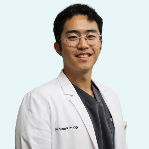 Optometrist Sam Kim Headshot