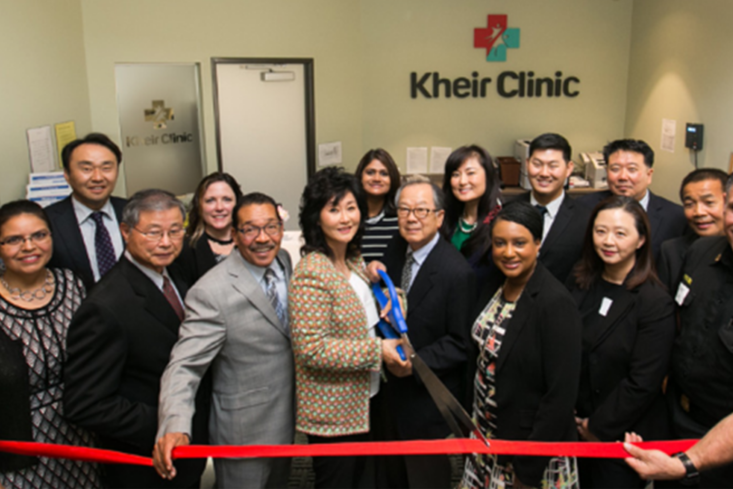 Kheir Wilshire Clinic Ribbon Cutting